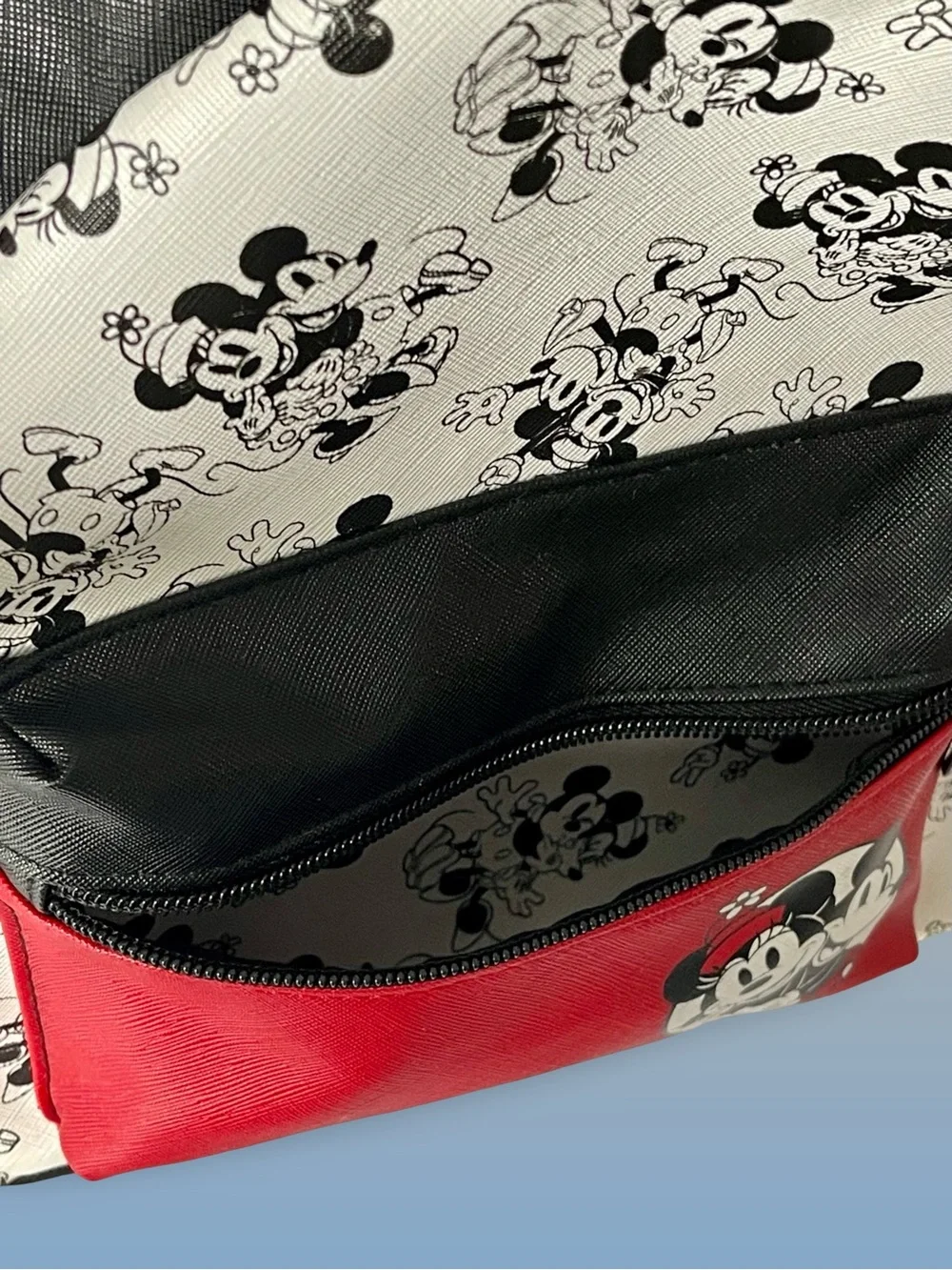 Disney Mickey & Minnie Mouse Mini Backpack Bioworld 11.5